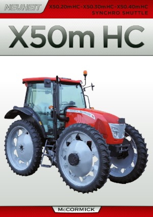 4WD ट्रैक्टर McCormick X50.40m-HC