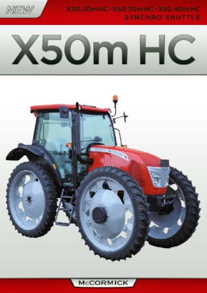 4WD ट्रैक्टर McCormick X50.40m-HC