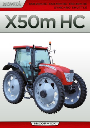 4WD ट्रैक्टर McCormick X50.40m-HC
