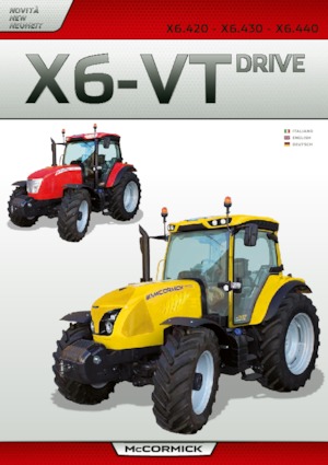 4WD ट्रैक्टर McCormick X6.420VT-Drive