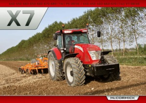 4WD ट्रैक्टर McCormick X7.670 P6-Drive