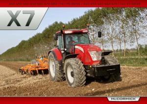 4WD ट्रैक्टर McCormick X7.670 P6-Drive