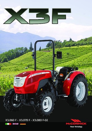 4WD ट्रैक्टर McCormick X3.080F