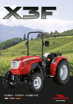 4WD ट्रैक्टर McCormick X3.070GE