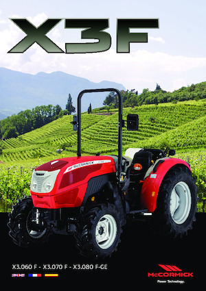 4WD ट्रैक्टर McCormick X3.070GE