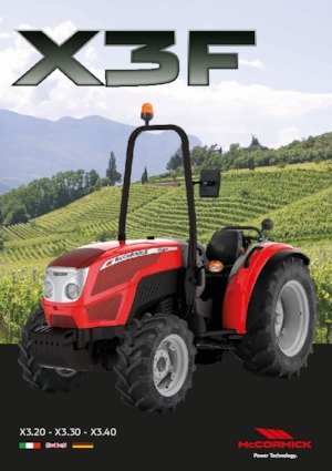 4WD ट्रैक्टर McCormick X3.20F