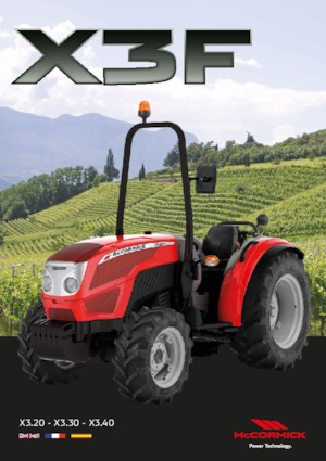 4WD ट्रैक्टर McCormick X3.20F