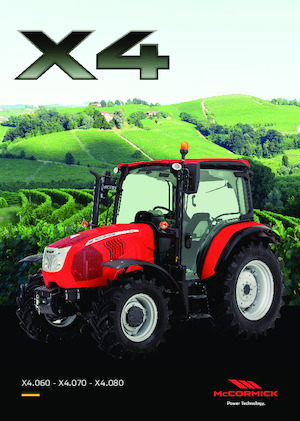 4WD ट्रैक्टर McCormick X4.070