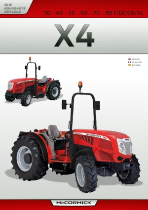 4WD ट्रैक्टर McCormick X4.50F-4