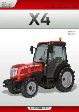 4WD ट्रैक्टर McCormick X4.60V