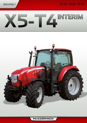 4WD ट्रैक्टर McCormick X5.55-4