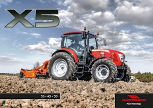 4WD ट्रैक्टर McCormick X5.55-4