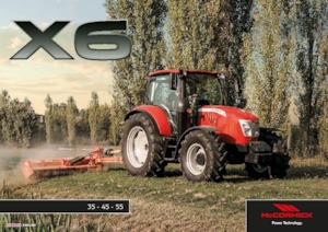 4WD ट्रैक्टर McCormick X6.35