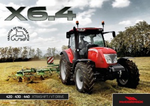 4WD ट्रैक्टर McCormick X6.430 LS