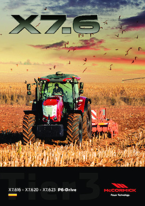 4WD ट्रैक्टर McCormick X7.623 P6-Drive