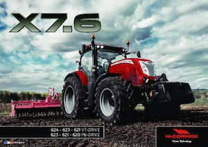 4WD ट्रैक्टर McCormick X7.623 VT-Drive 