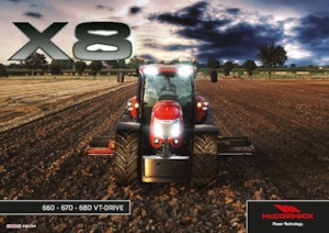 4WD ट्रैक्टर McCormick X8.660 Premium
