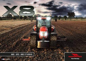 4WD ट्रैक्टर McCormick X8.660 Premium