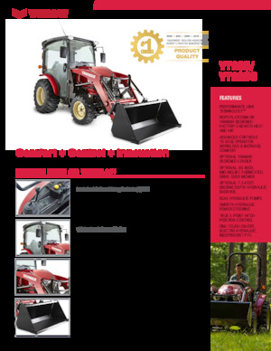 4WD ट्रैक्टर Yanmar YT235