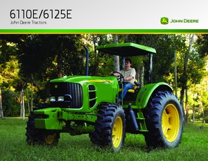 4WD ट्रैक्टर John Deere 6125 E