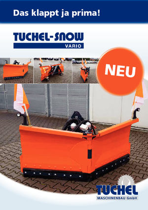 एडजस्टेबल स्नोप्लो Tuchel Vario 150