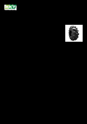 कृषि टायर BKT TR 273 13.6 - 24