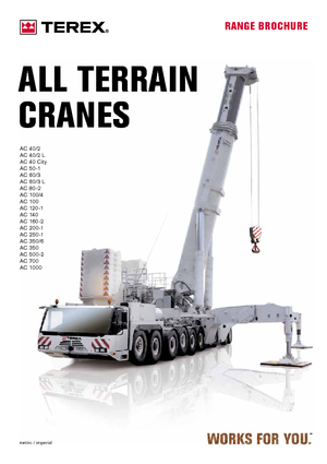 ऑल-टेरेन क्रेन Terex-Demag AC 120-1 (10x8x8)