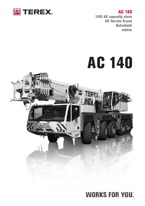 ऑल-टेरेन क्रेन Terex-Demag AC 140 (10x8x8)