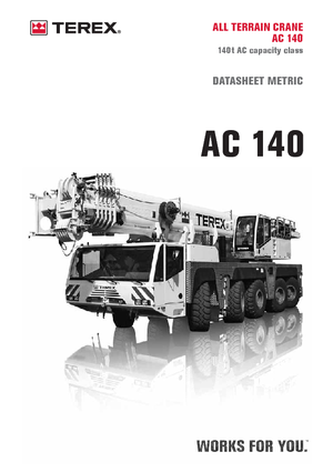 ऑल-टेरेन क्रेन Terex-Demag AC 140 (10x8x8)