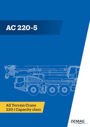 ऑल-टेरेन क्रेन Demag AC 220-5