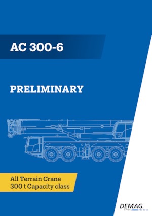 ऑल-टेरेन क्रेन Demag AC 300-6