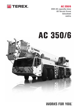 ऑल-टेरेन क्रेन Terex-Demag AC 350-6 (12x8x10)