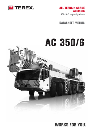 ऑल-टेरेन क्रेन Terex-Demag AC 350-6 (12x8x10)