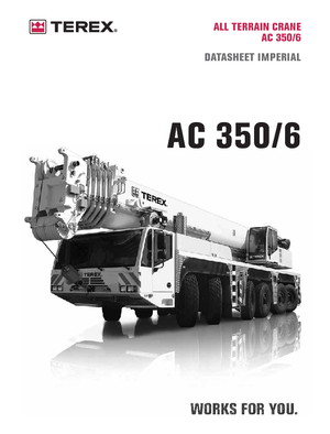 ऑल-टेरेन क्रेन Terex-Demag AC 350-6 (12x8x10)