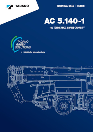 ऑल-टेरेन क्रेन Tadano AC 5.140-1