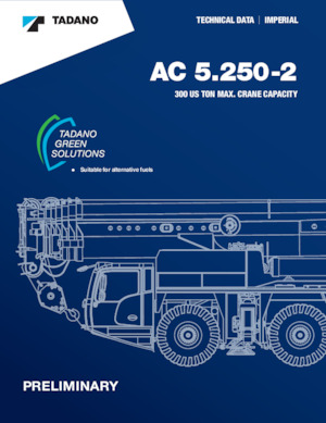ऑल-टेरेन क्रेन Tadano AC 5.250-2