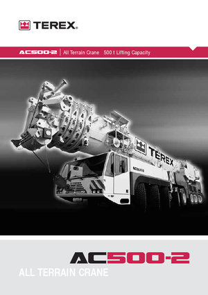 ऑल-टेरेन क्रेन Terex-Demag AC 500-1 (16x8x14)