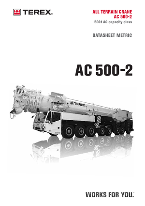 ऑल-टेरेन क्रेन Terex-Demag AC 500-2 (16x8x14)
