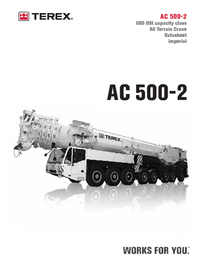 ऑल-टेरेन क्रेन Terex-Demag AC 500-2 (16x8x14)
