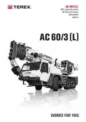 ऑल-टेरेन क्रेन Terex-Demag AC 60/3 (6x6x6)