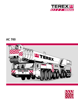 ऑल-टेरेन क्रेन Terex-Demag AC 700 (18x8x16)