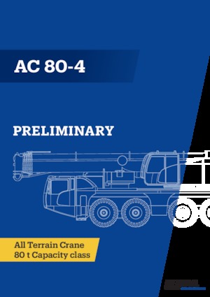 ऑल-टेरेन क्रेन Demag AC 80-4