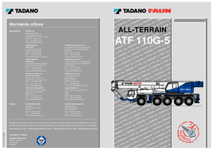ऑल-टेरेन क्रेन Tadano ATF110G-5 