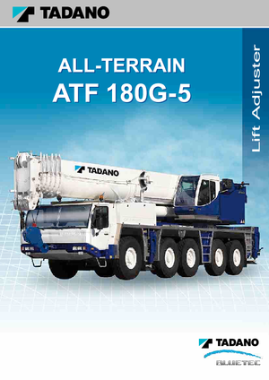 ऑल-टेरेन क्रेन Tadano ATF 180 G 5 (10x8x10)