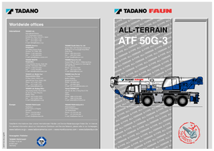 ऑल-टेरेन क्रेन Tadano ATF50G-3