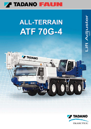 ऑल-टेरेन क्रेन Tadano ATF 70 G 4
