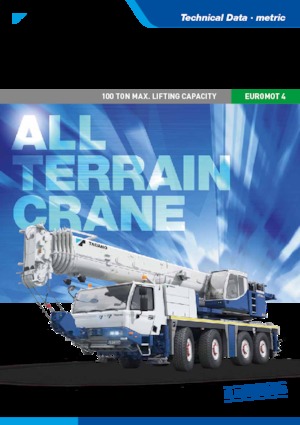 ऑल-टेरेन क्रेन Tadano ATF 100G-4