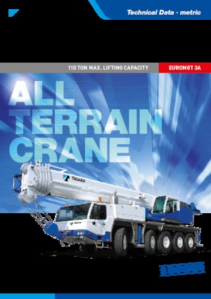 ऑल-टेरेन क्रेन Tadano ATF 130G-5