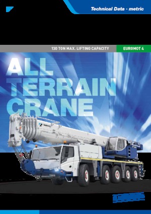 ऑल-टेरेन क्रेन Tadano ATF130G-5 