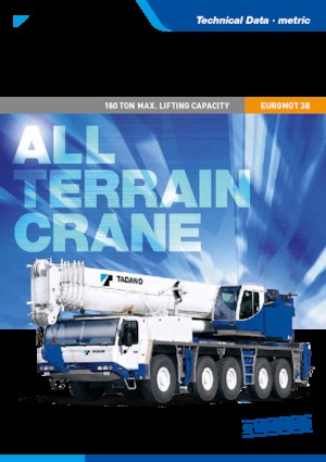 ऑल-टेरेन क्रेन Tadano ATF 180G-5